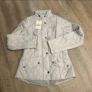 New With Tags Barbour Flyweight Cavalry Quilted Jacket Women’s Size 6